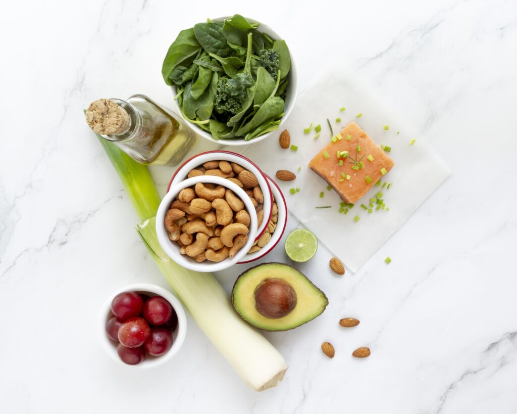 Healthy food to remain young